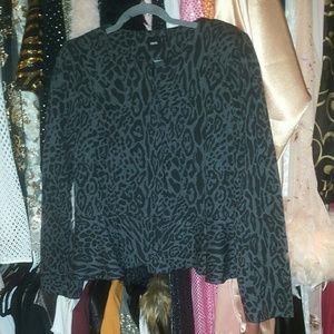 ASOS Leopard 🐆 Print Peplum Top